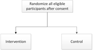 Fig. 1. Parallel randomized group design
