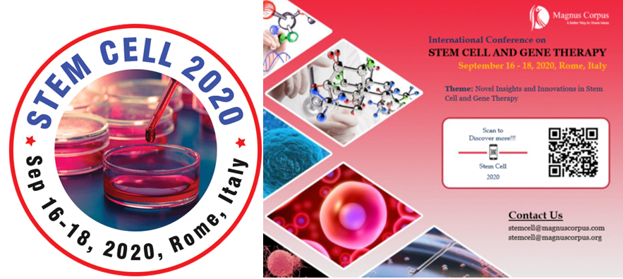 2020年干细胞和基因治疗国际会议